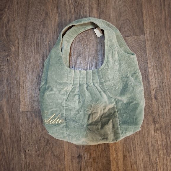 NWT Vintage Goldie Limited Edition 6 Bath & Body Works Green Velvet Bag. - Picture 3 of 14